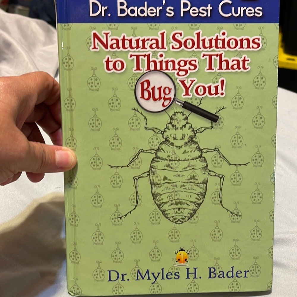 Dr Bader's Pest Cures Hardcover Book